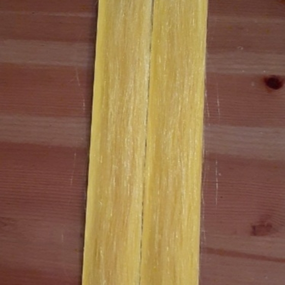 New Clip In Long Human Hair Extensions 24" Yellow/Blonde 20 Packs Highlightes - Picture 7 of 9